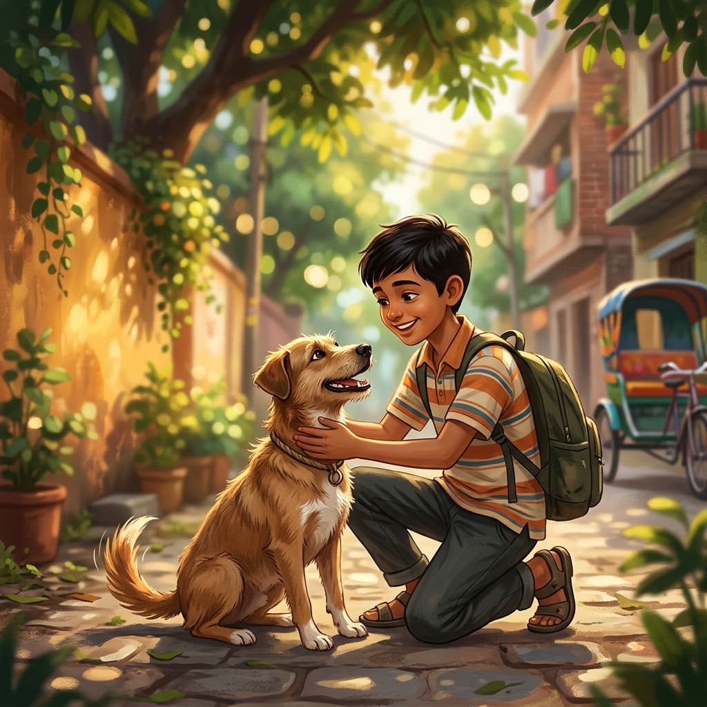 Community caring for dogs